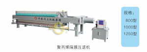 Use Cases of Polypropylene Diaphragm Filter Press